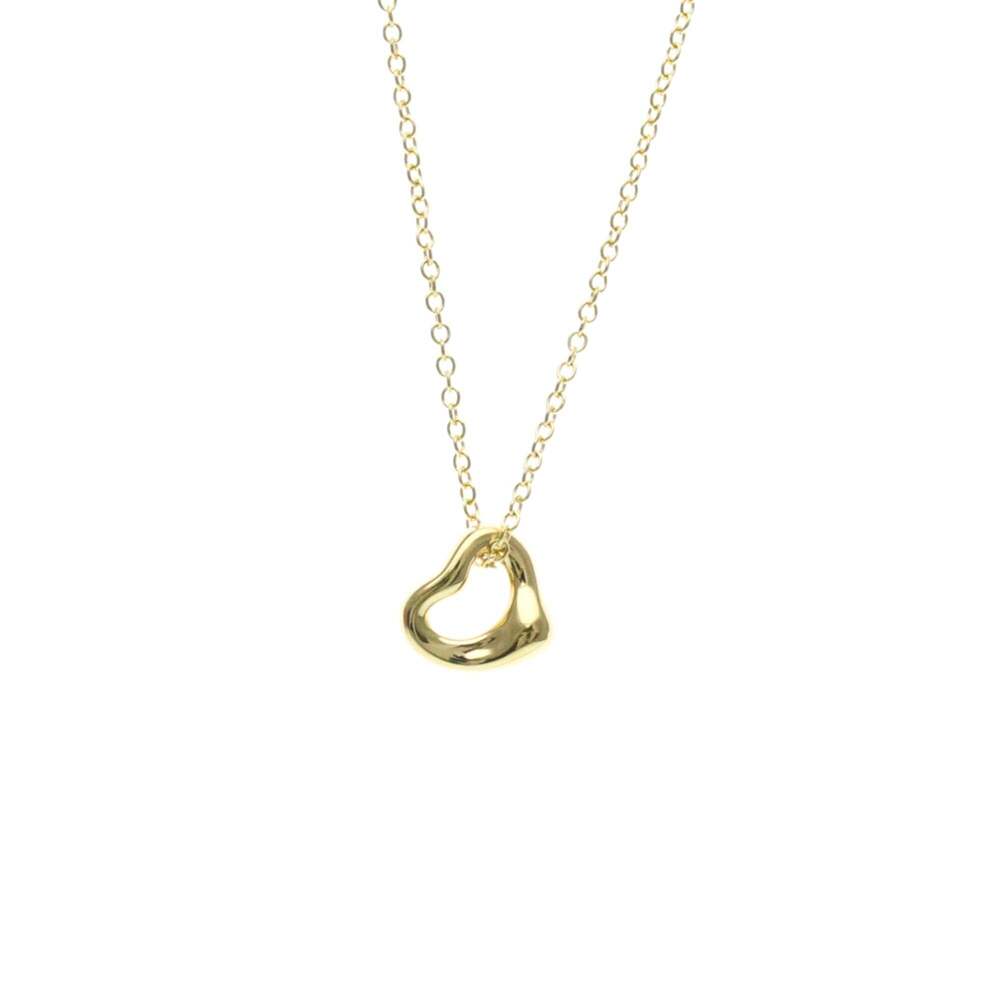 TIFFANY 18k Gold Heart Necklace